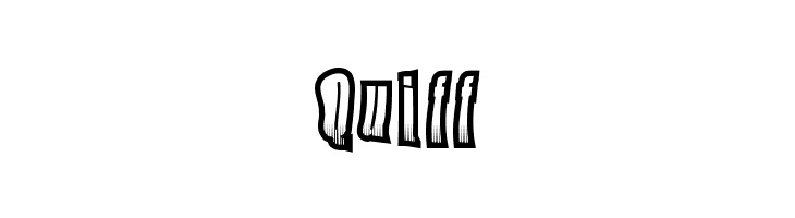 Quiff  免费字体下载
