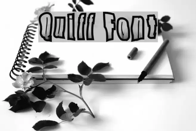 Quiff フォント examples