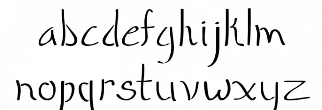 QuikMarker フォント 小文字