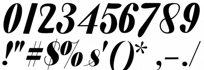 Quikerty Font OTHER CHARS