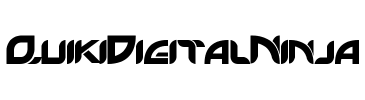 QuikiDigitalNinja  Frei Schriftart Herunterladen