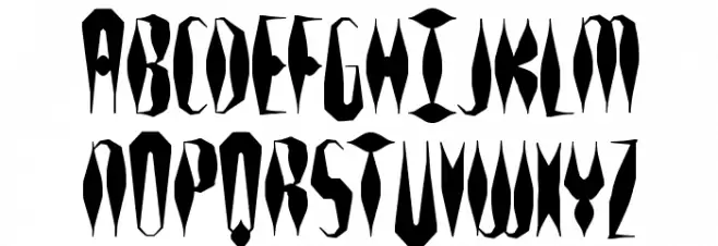 Quill Experimental S BRK Schriftart Groß