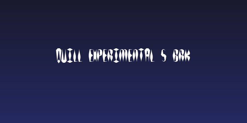 Quill Experimental S BRK Social Header