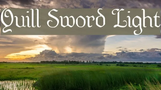 Quill Sword Light Example 1