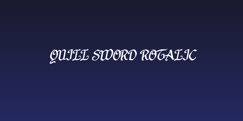 Quill Sword Rotalic Social Header