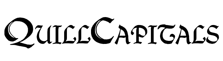 QuillCapitals  नि: शुल्क फ़ॉन्ट्स डाउनलोड