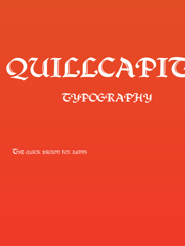 QuillCapitals Poster