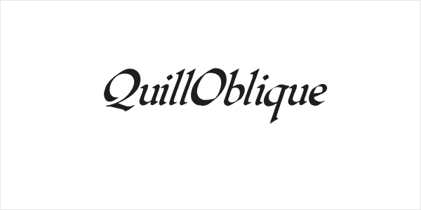 QuillOblique Logo