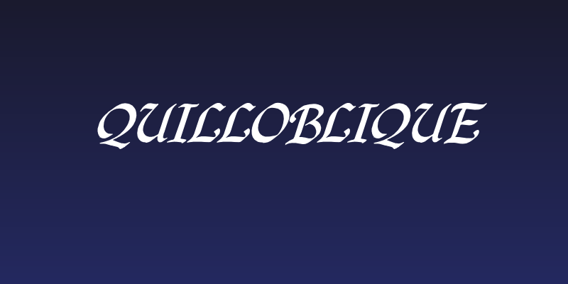 QuillOblique Social Header