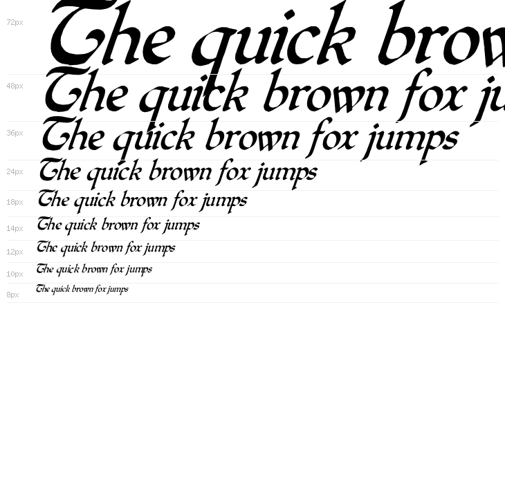 QuillOblique Waterfall