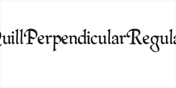 QuillPerpendicularRegular Logo