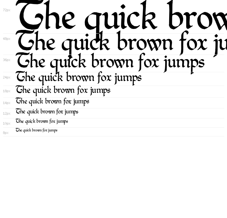 QuillPerpendicularRegular Waterfall