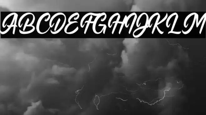 Quillain Font examples