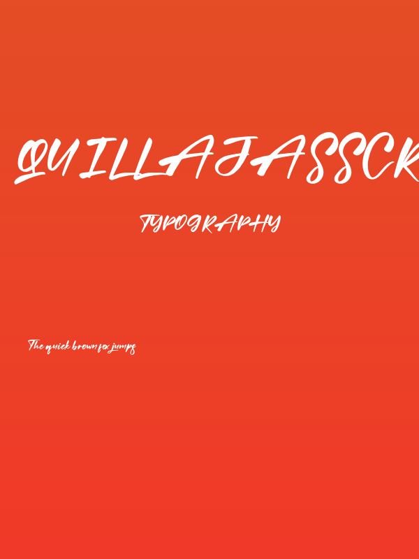 QuillajasScript Poster