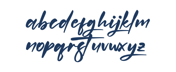 QuillajasScript Lowercase