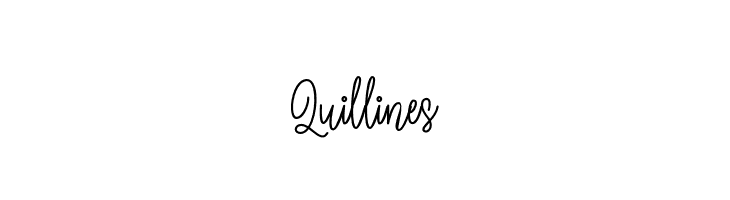 Quillines  नि: शुल्क फ़ॉन्ट्स डाउनलोड