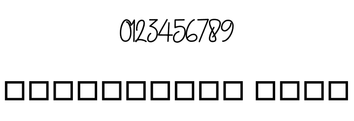 Quillines Font OTHER CHARS