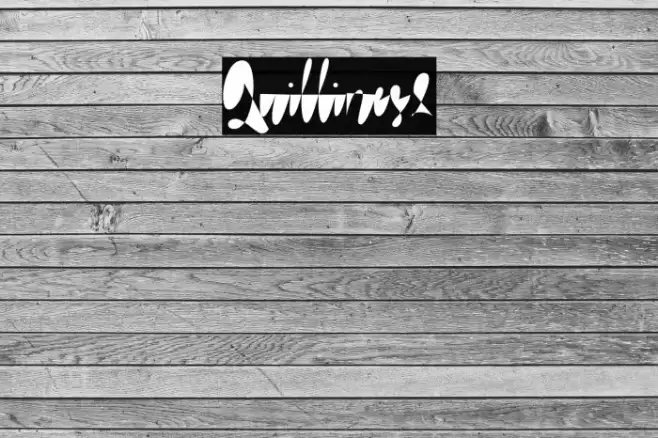 Quillines2 Font examples