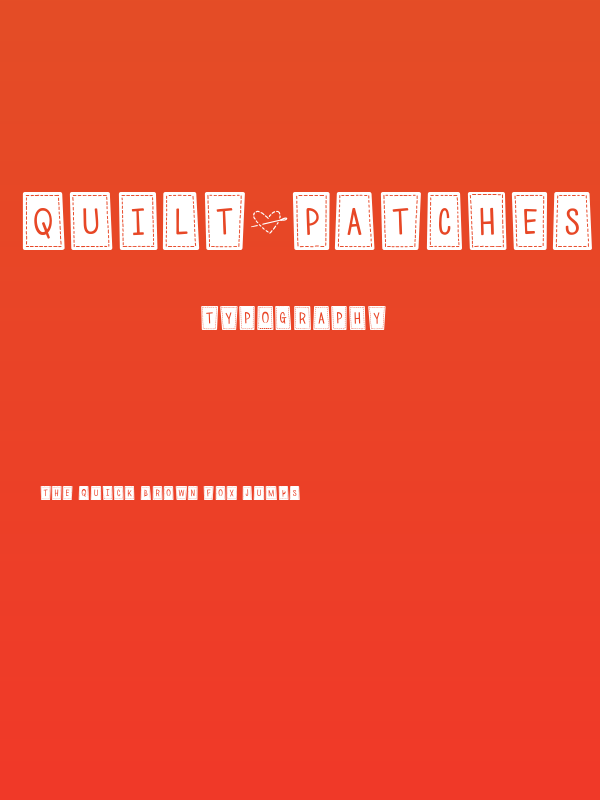 Quilt*Patches Poster