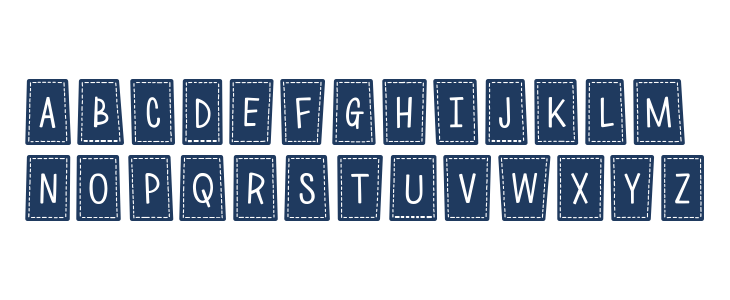 Quilt*Patches Lowercase