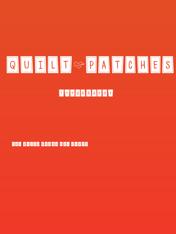 Quilt*Patches Poster