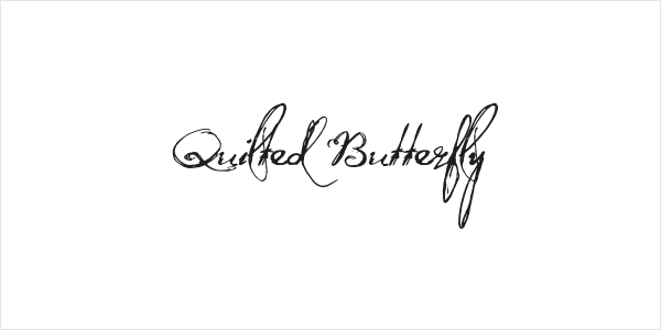 Quilted Butterfly Logo