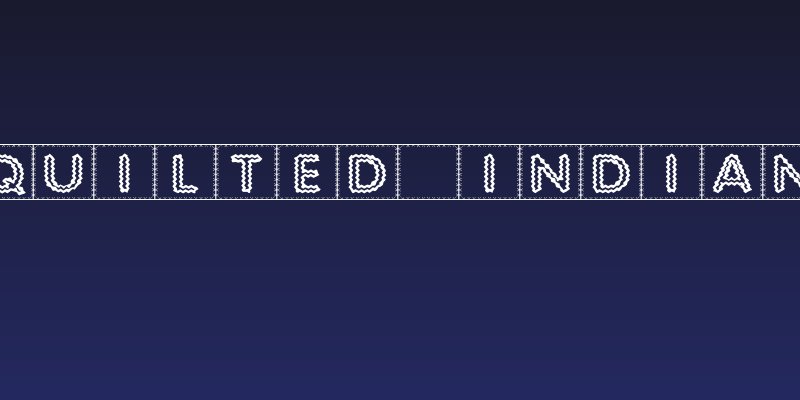 Quilted Indian Social Header