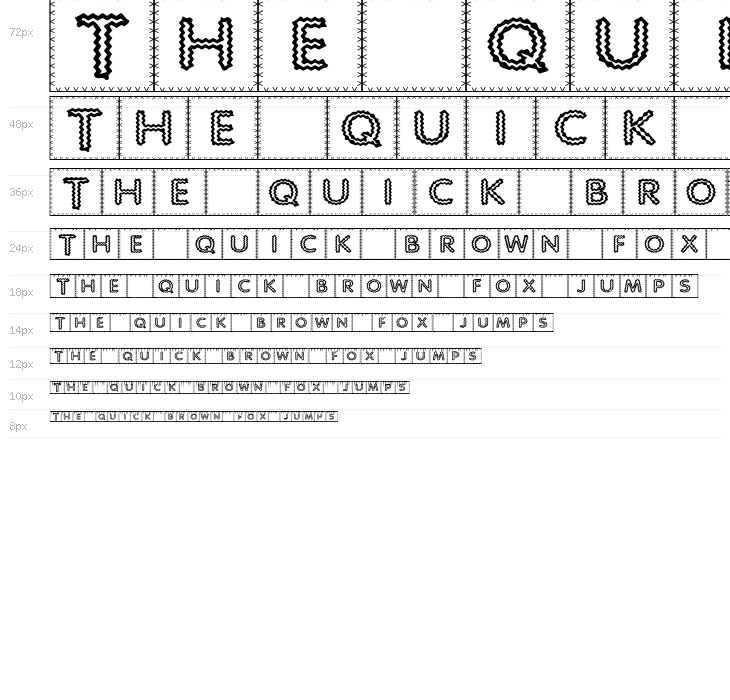 Quilted Indian Waterfall