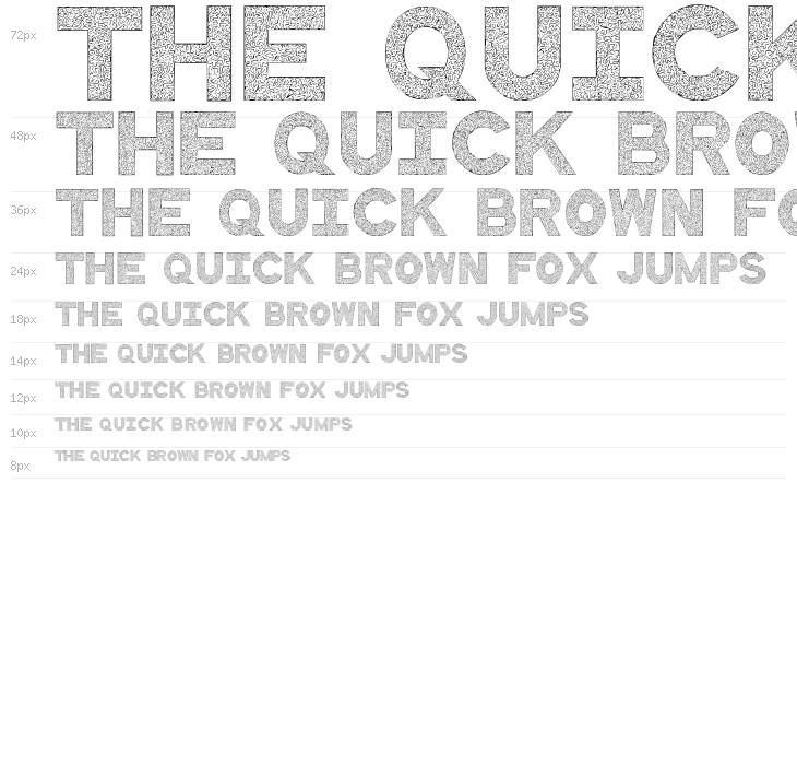 QuiltedStippled Waterfall