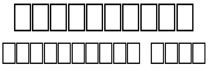 Quilty Demo Regular Font OTHER CHARS