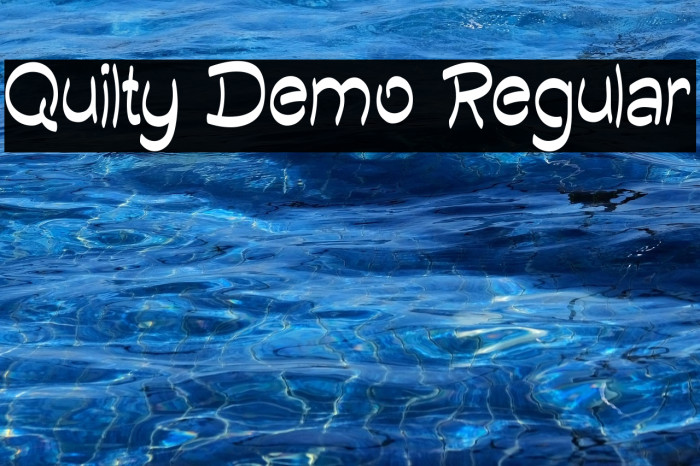 Quilty Demo Regular Example 2