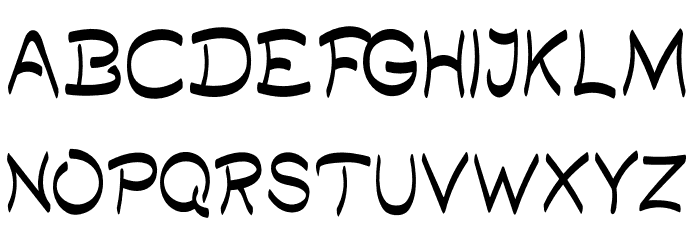Quilty Demo Font UPPERCASE