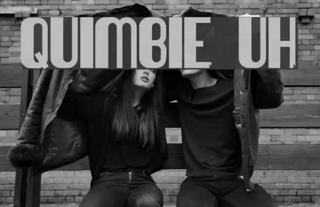 Quimbie UH Font examples