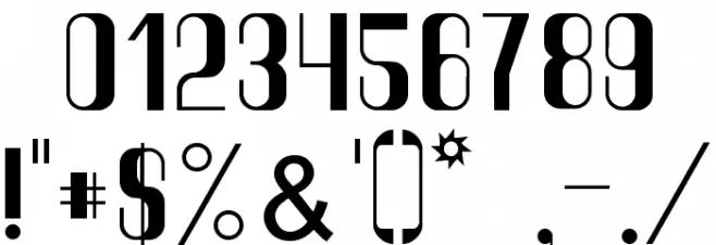 Quimbie Font OTHER CHARS