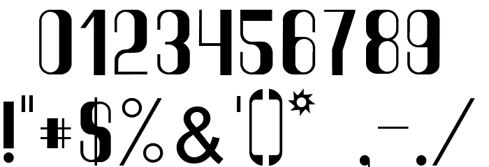 Quimbie Font OTHER CHARS