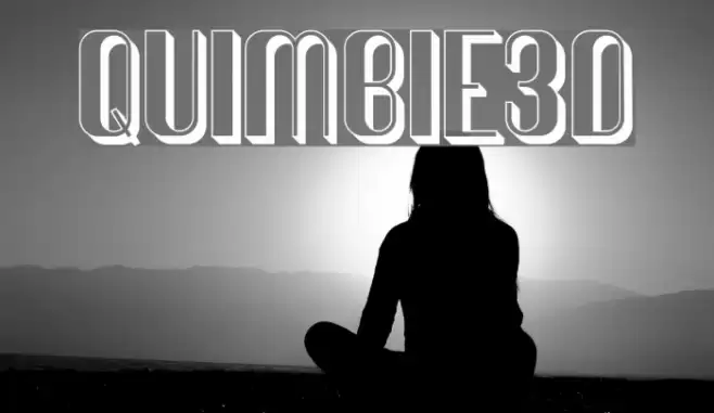 Quimbie3D Font examples