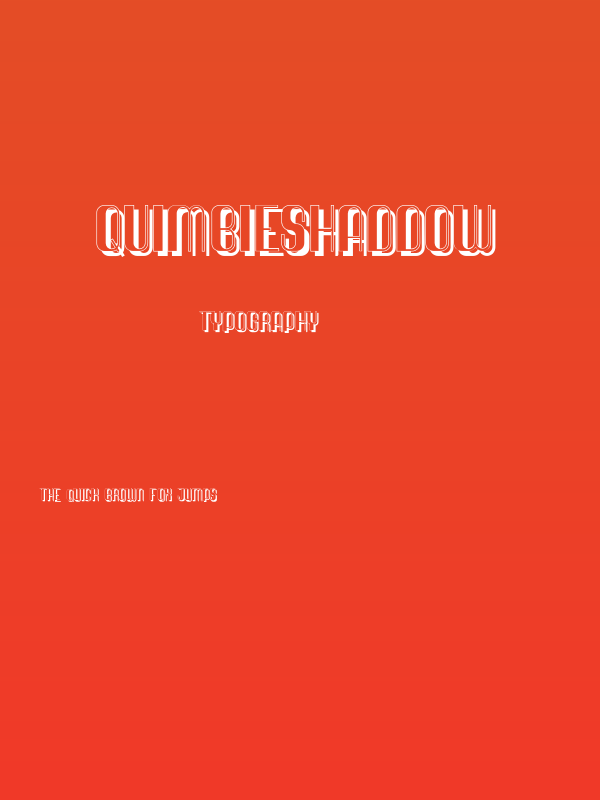 QuimbieShaddow Poster