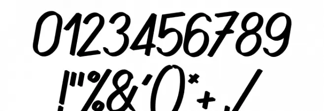 Quincaille Italique Font OTHER CHARS