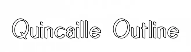 Quincaille Outline 