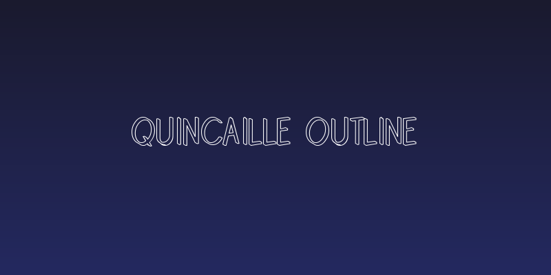 Quincaille Outline Social Header