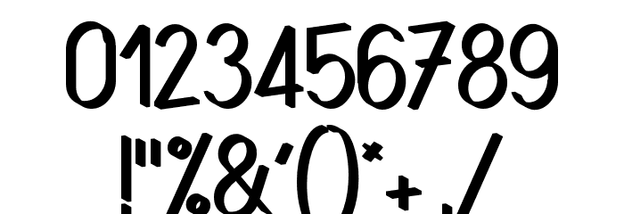 Quincaille Font OTHER CHARS