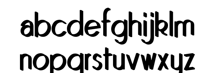 Quincaille Font LOWERCASE