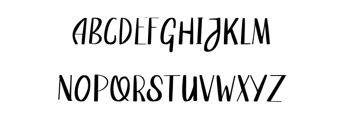 QuincrownRegular Font LOWERCASE