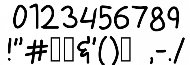 Quincy Egbert Font OTHER CHARS