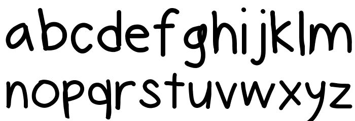 Quincy Egbert Font LOWERCASE