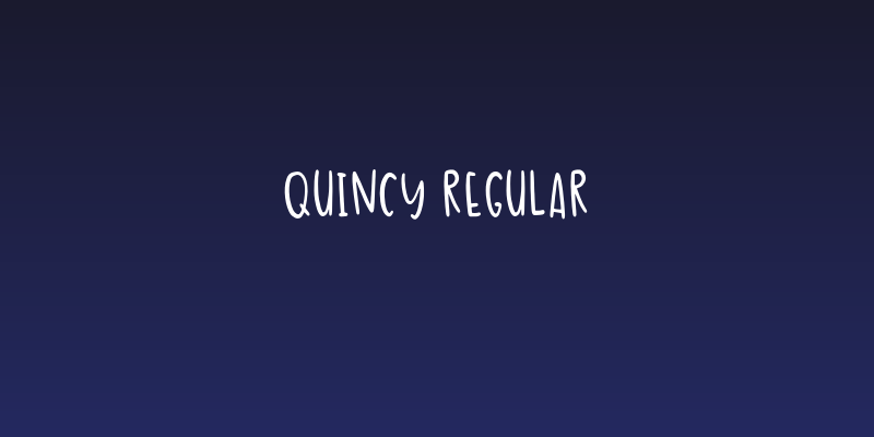 Quincy Regular Social Header