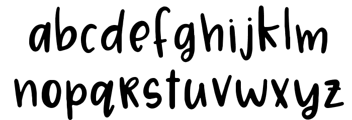 Quincy Regular Font LOWERCASE