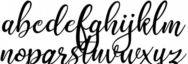 Quindelia 字体 小写