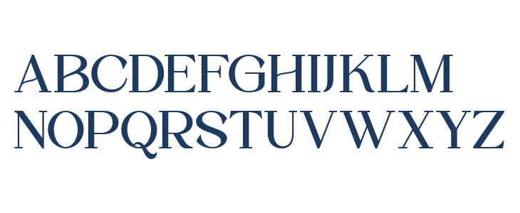 Quinela Regular Uppercase