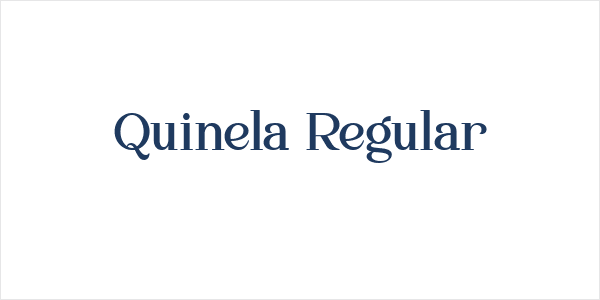 Quinela Regular Logo